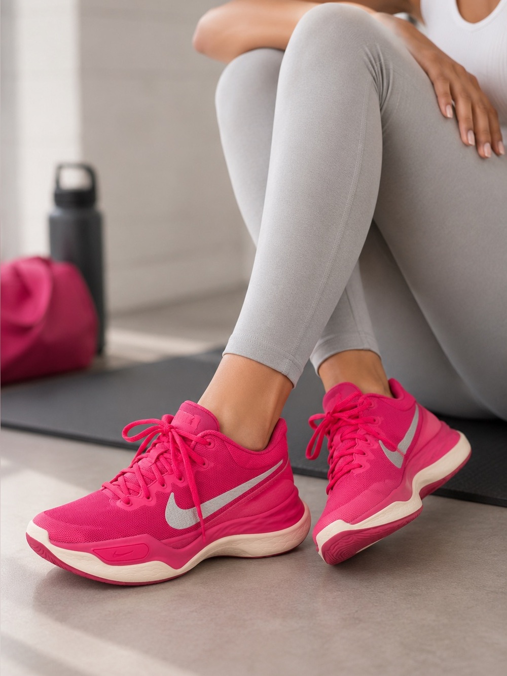 Nike Renew Elevate III Women’s 9 Fierce Pink Basketball Athletic Sneakers